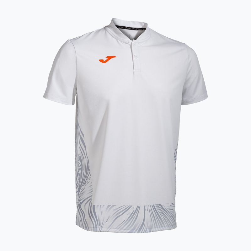 Pánské tenisové tričko Joma Challenge Polo white 3