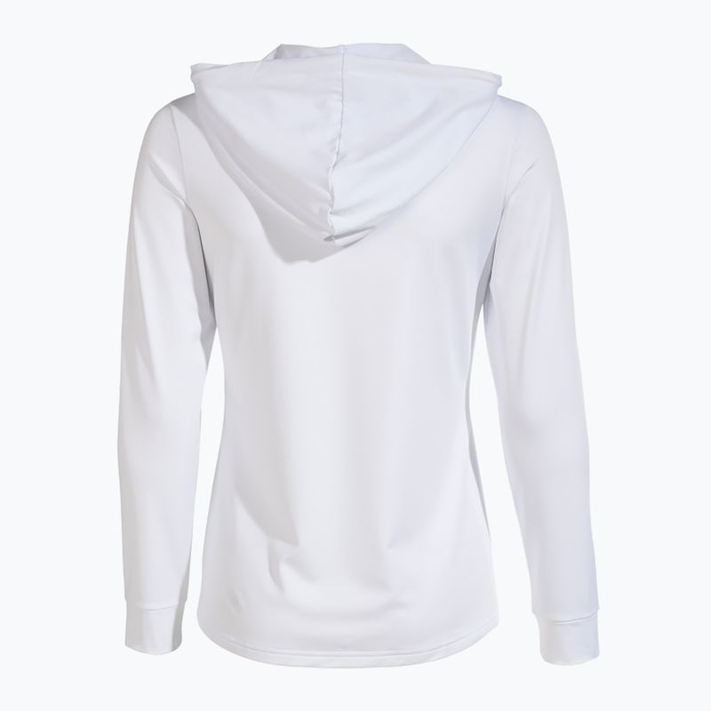 Dámská tenisová mikina Joma Sculpture II Zip-Up Hoodie white 9