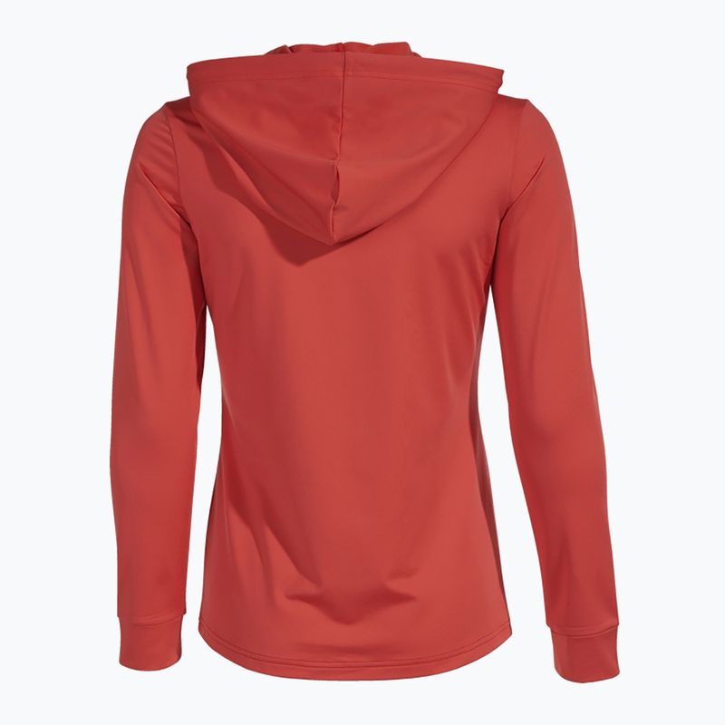 Dámská tenisová mikina Joma Sculpture II Zip-Up Hoodie red 7