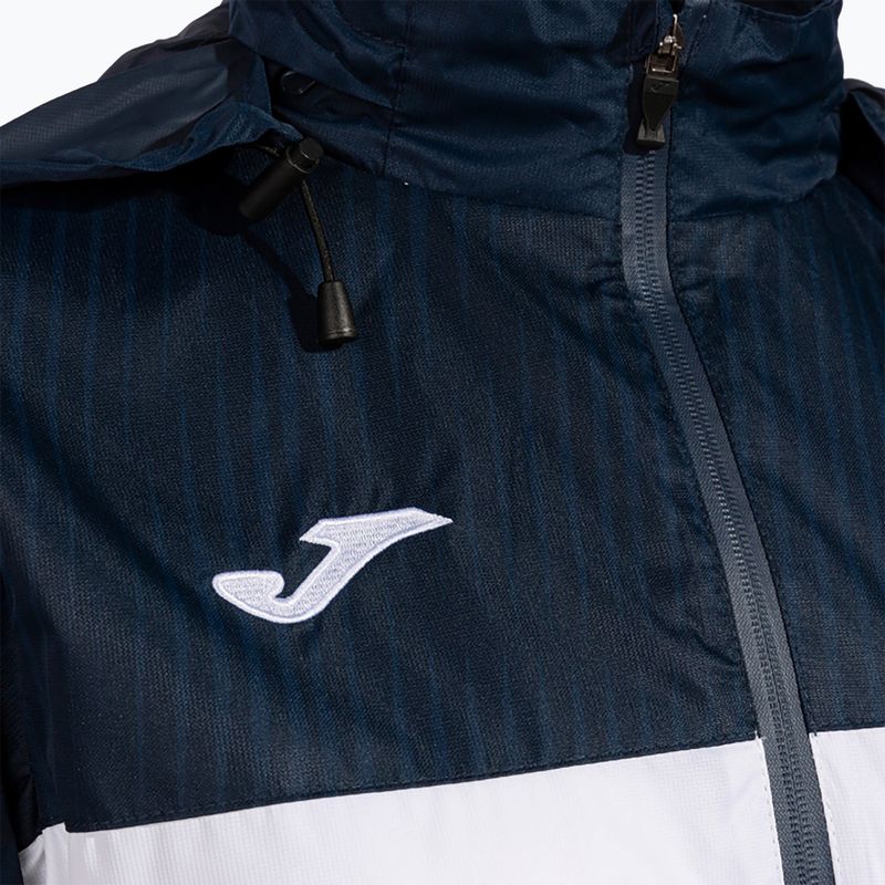 Dámská tenisová bunda Joma Montreal Raincoat white/navy 3