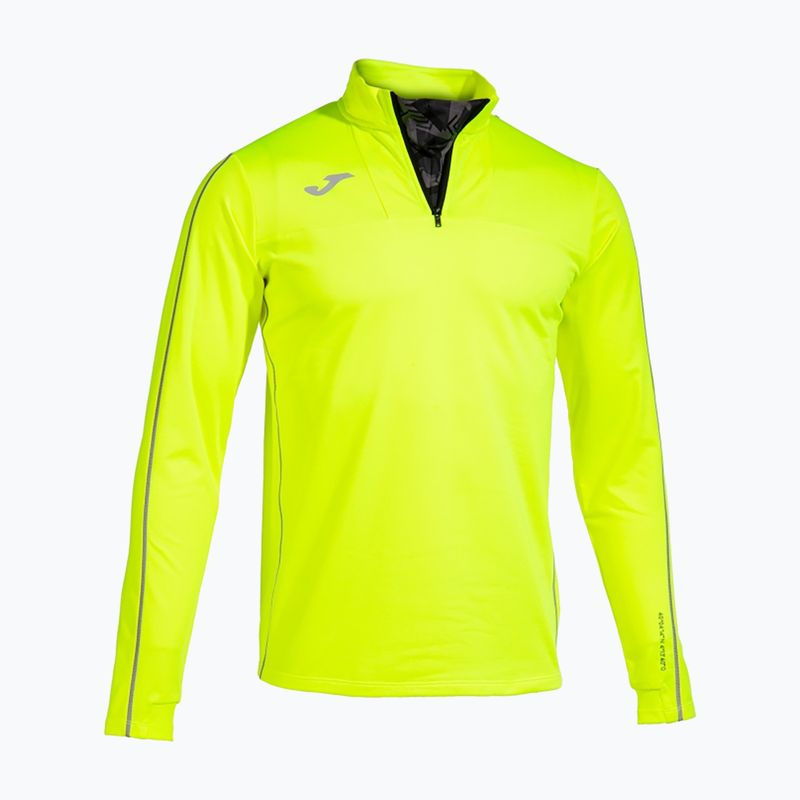 Pánská běžecká mikina Joma R-Trail Nature fluor yellow 3