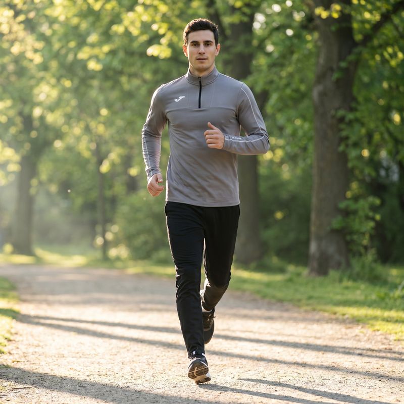 Pánská běžecká mikina Joma R-Trail Nature šedá 103172.276 13
