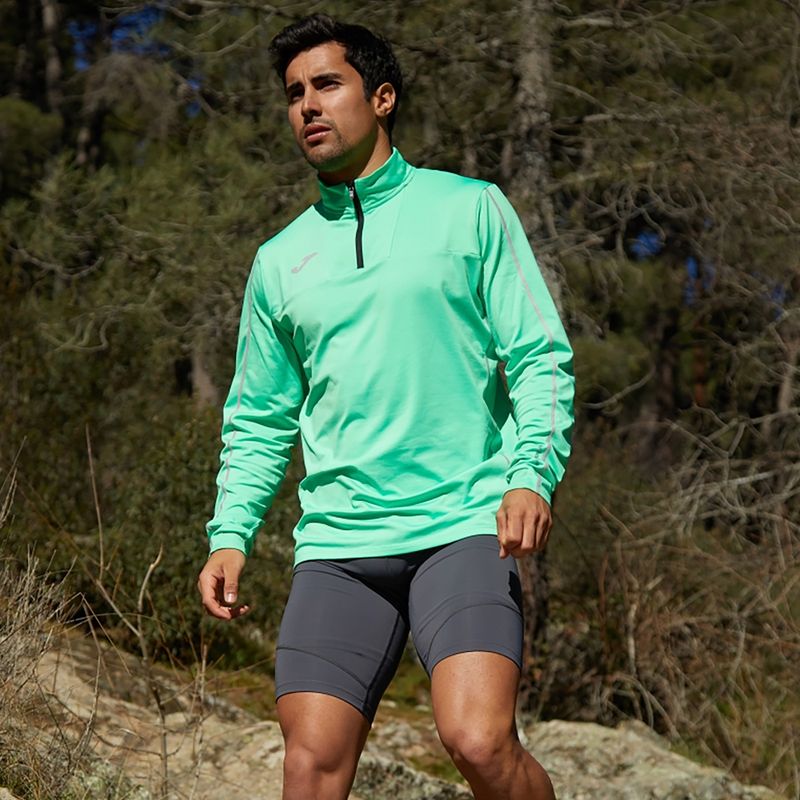 Pánská běžecká mikina Joma R-Trail Nature green 9