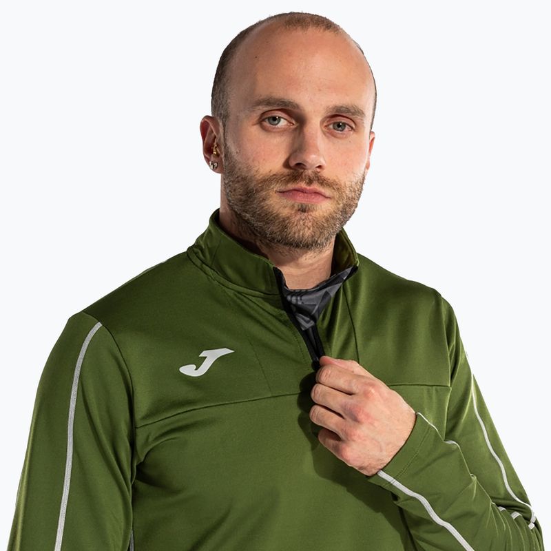 Pánská běžecká mikina Joma R-Trail Nature khaki  4