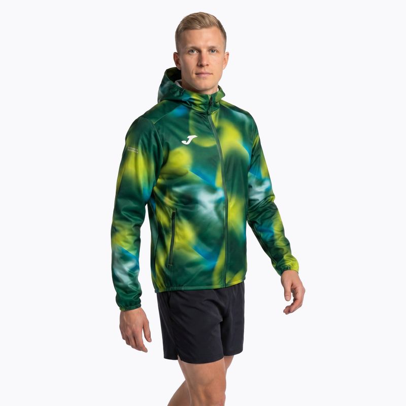 Pánská běžecká bunda   Joma R-Trail Nature Raincoat green 103218 2