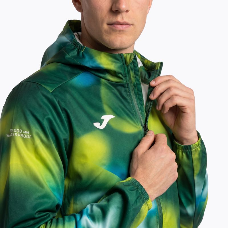 Pánská běžecká bunda   Joma R-Trail Nature Raincoat green 103218 3
