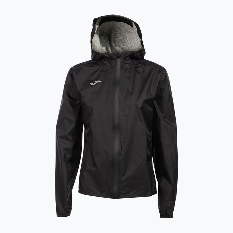 Dámská běžecká bunda Joma R-City Iconic Raincoat black
