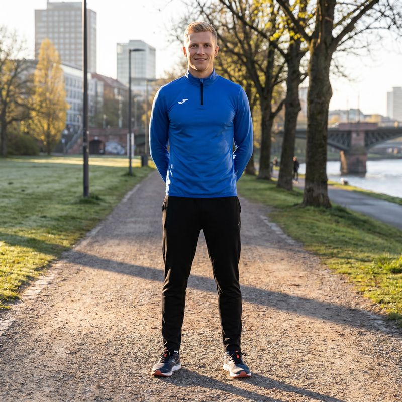 Pánská běžecká bunda Joma R-City Raincoat modrá 103169.726 8