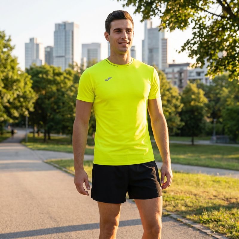 Pánské běžecké tričko Joma R-City žluté 103171.060 5