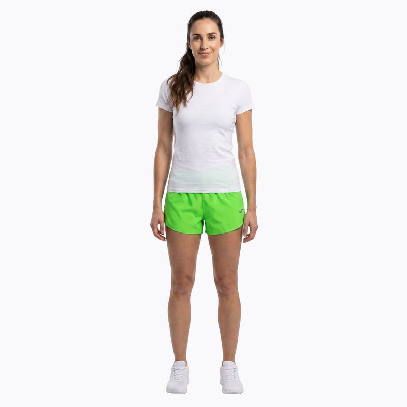 Běžecké šortky Joma Olimpia fluor green