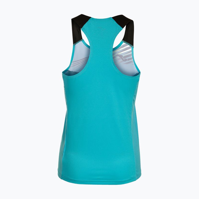 Dámské běžecké tílko Joma Elite X tyrkysová 901812.121 2