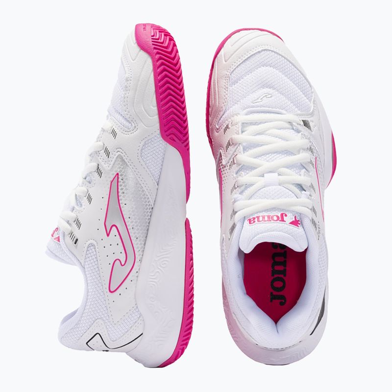 Dámské tenisové boty Joma Master 1000 Lady P white/fuchsie 10