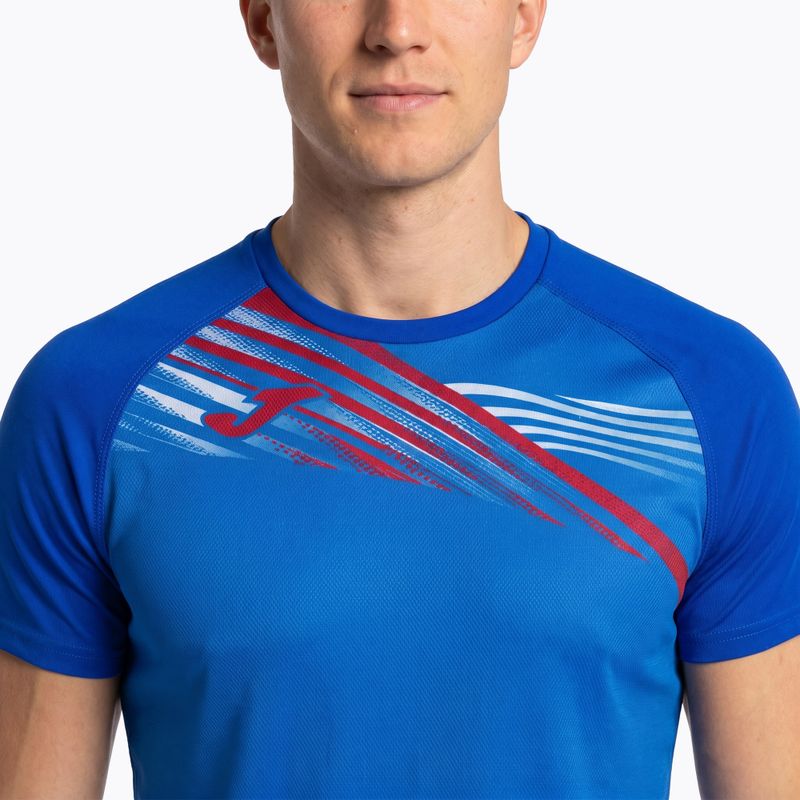 Pánské běžecké tričko Joma Elite X modré 103101.700 3