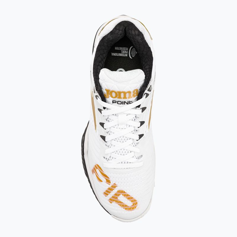 Pánská tenisová obuv Joma Point white/gold 6