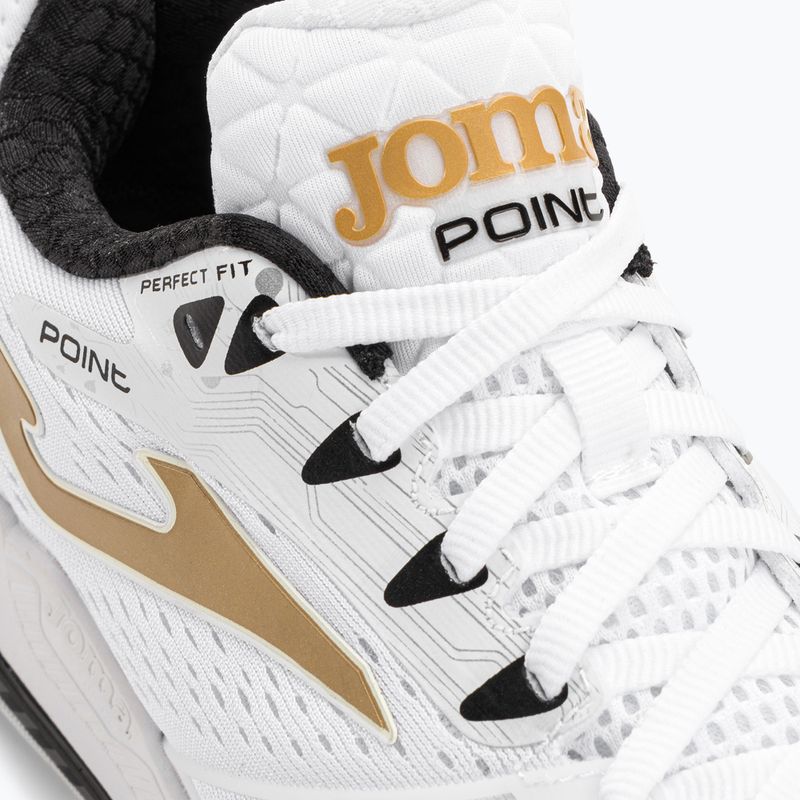 Pánská tenisová obuv Joma Point white/gold 8