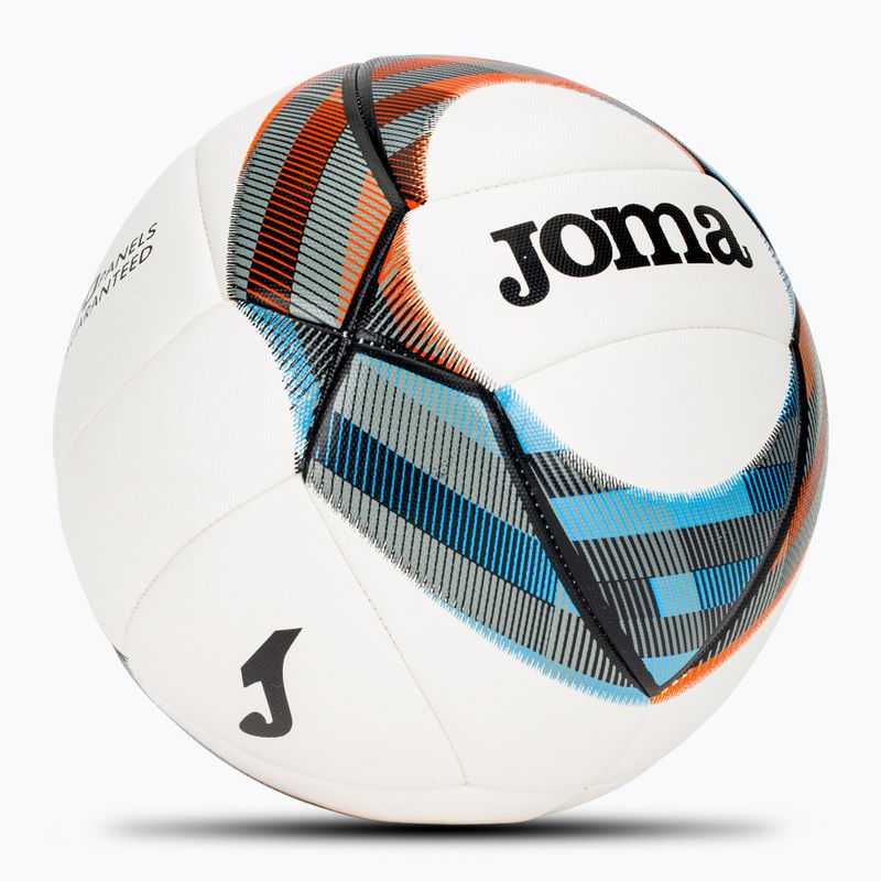 Fotbalový míč Joma Dynamic III white/black/blue/orange rvelikostr 5 2