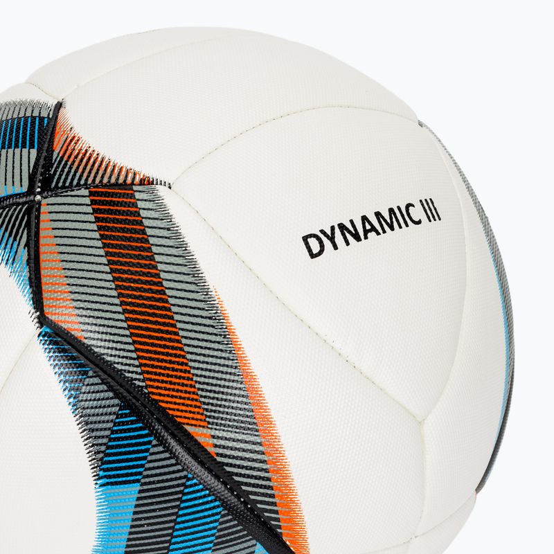 Fotbalový míč Joma Dynamic III white/black/blue/orange rvelikostr 5 3