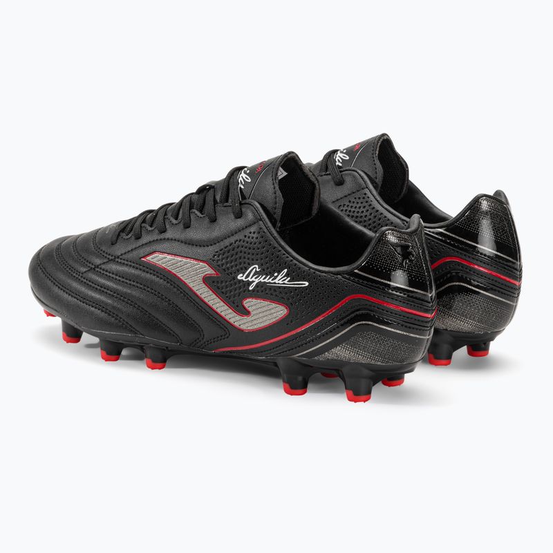 Pánské fotbalové boty Joma Aguila FG black/red 3