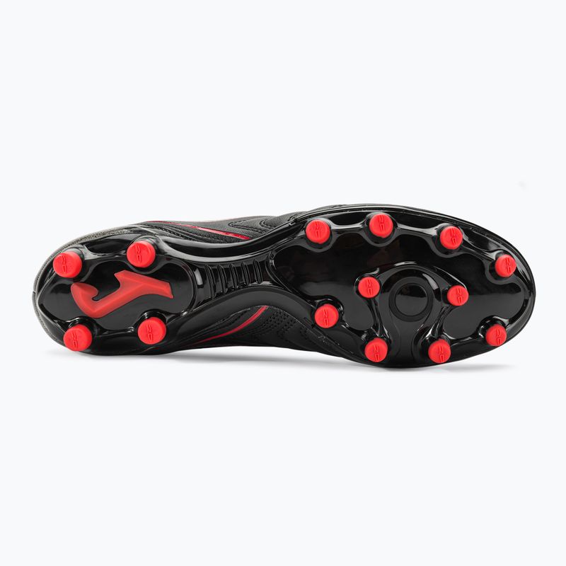 Pánské fotbalové boty Joma Aguila FG black/red 5