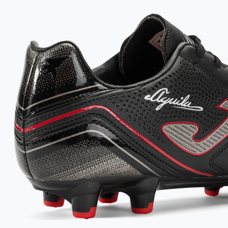 Pánské fotbalové boty Joma Aguila FG black/red 9