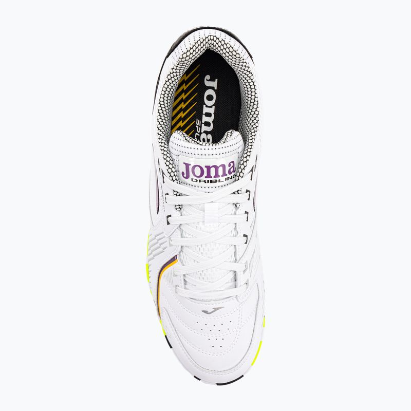 Pánské fotbalové boty Joma Dribling TF white/black 7