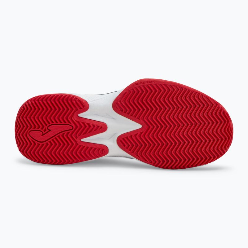 Dětské tenisové boty  Joma Master 1000 JR C white/red 4