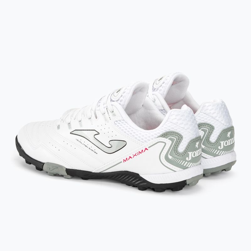 Pánské kopačky Joma Maxima TF white 3
