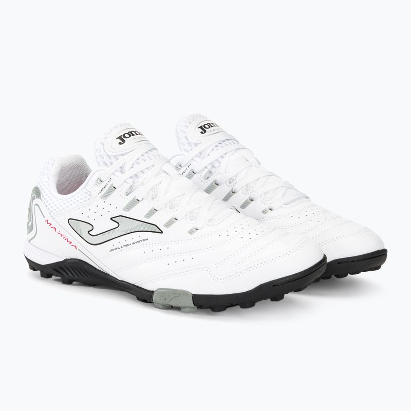 Pánské kopačky Joma Maxima TF white 4