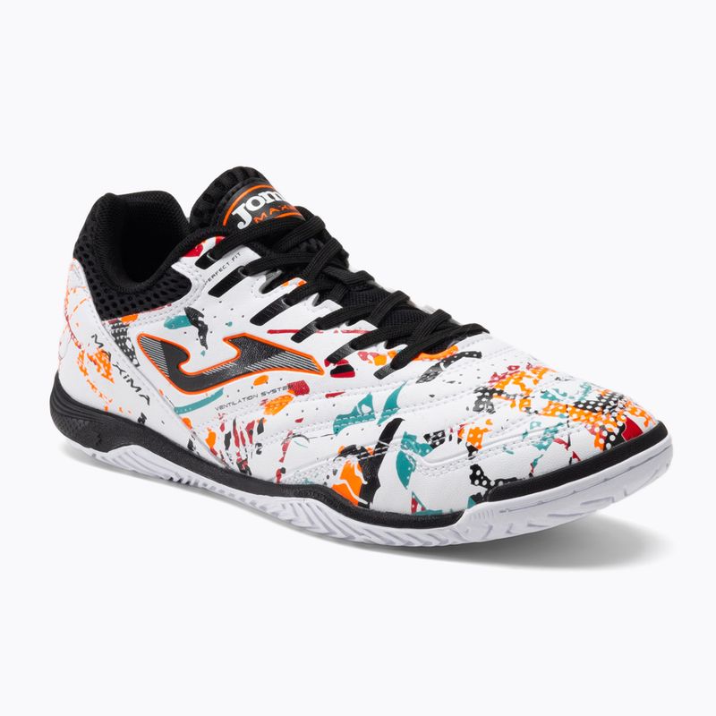Pánské fotbalové boty Joma Maxima IN white/orange/red