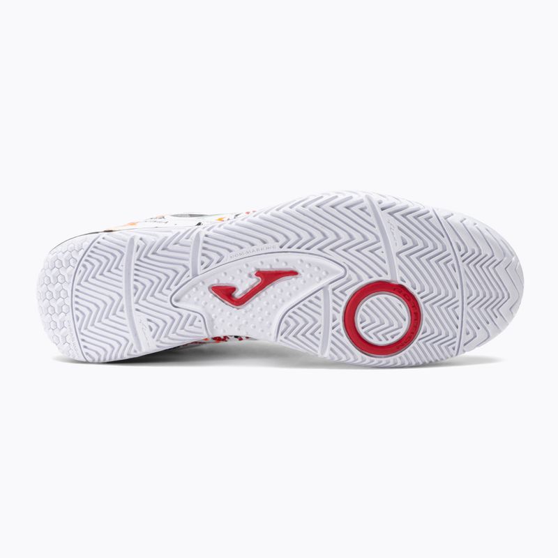 Pánské fotbalové boty Joma Maxima IN white/orange/red 6