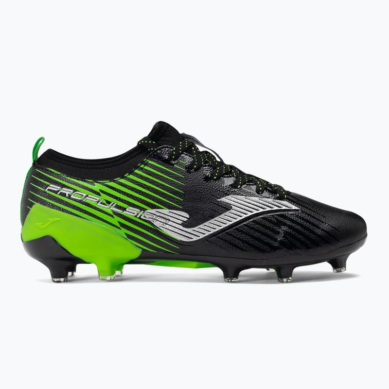 Pánské kopačky Joma Propulsion Cup FG black/green fluor 2