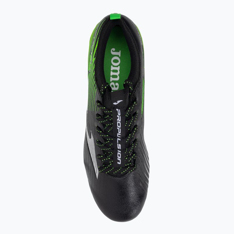 Pánské kopačky Joma Propulsion Cup FG black/green fluor 6