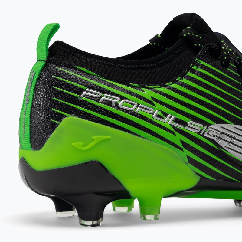 Pánské kopačky Joma Propulsion Cup FG black/green fluor 9
