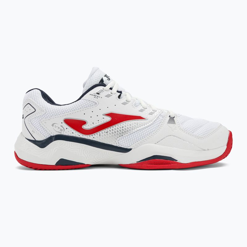 Pánská tenisová obuv Joma Master 1000 white/red 2
