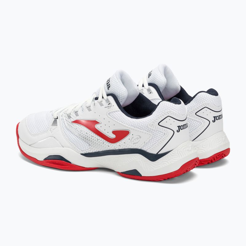 Pánská tenisová obuv Joma Master 1000 white/red 4