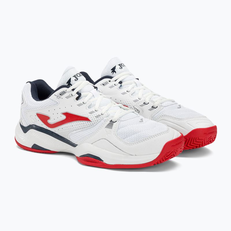 Pánská tenisová obuv Joma Master 1000 white/red 5