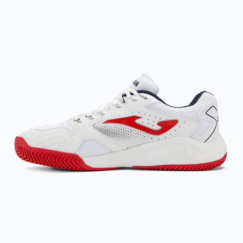 Pánská tenisová obuv Joma Master 1000 white/red 3