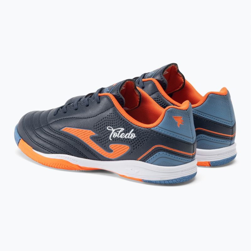 Dětské kopačky Joma Toledo Jr IN navy/orange 3