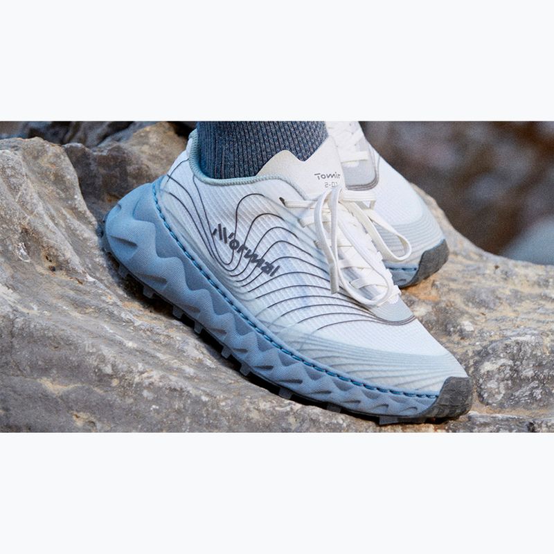 Běžecké boty NNormal Tomir white/blue 8