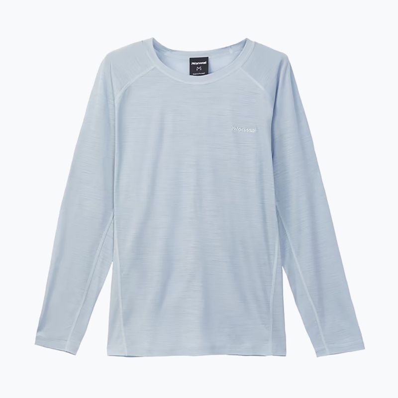 Pánské běžecké tričko Longsleeve NNormal Merino blue 5