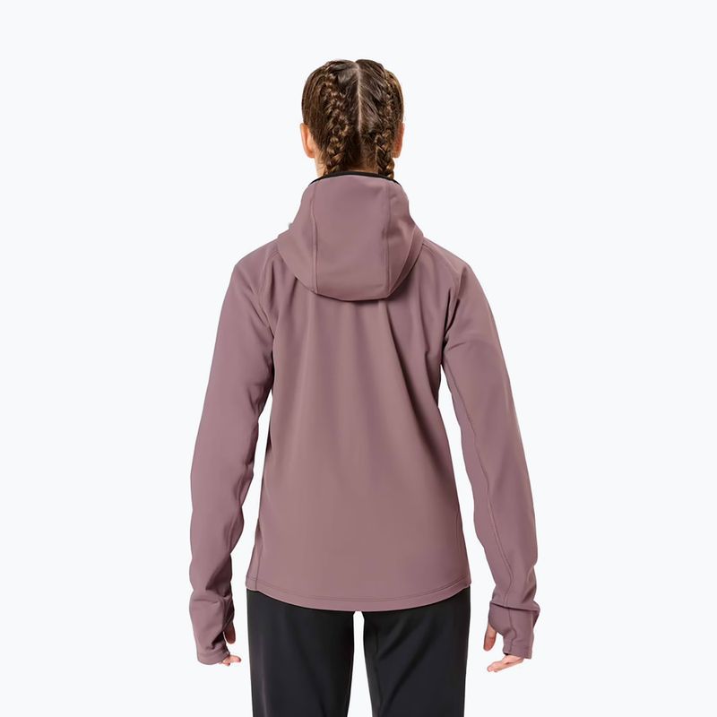 Dámská běžecká bunda NNormal Active Warm albergini/purple 3