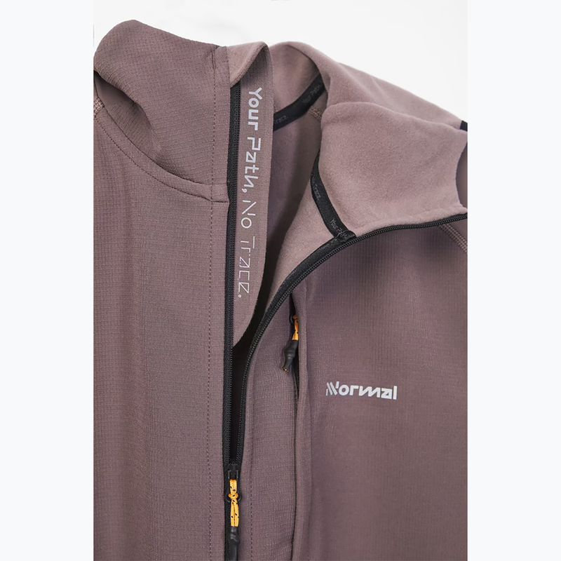 Dámská běžecká bunda NNormal Active Warm albergini/purple 5