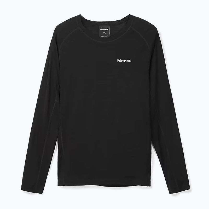 Dámské běžecké tričko Longsleeve NNormal Merino black 4