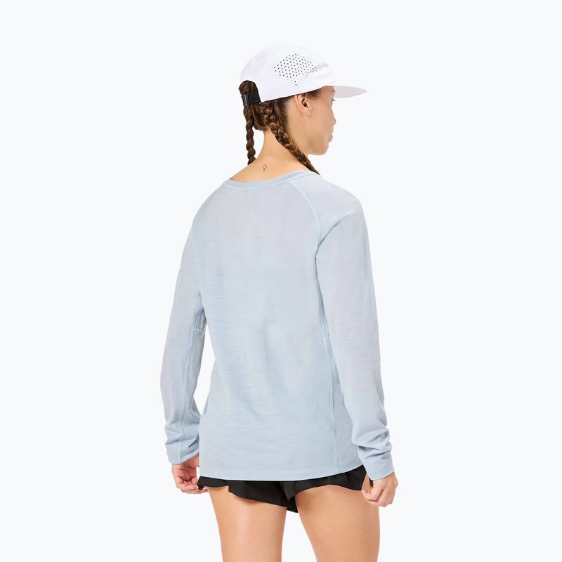 Dámské běžecké tričko Longsleeve NNormal Merino blue 2