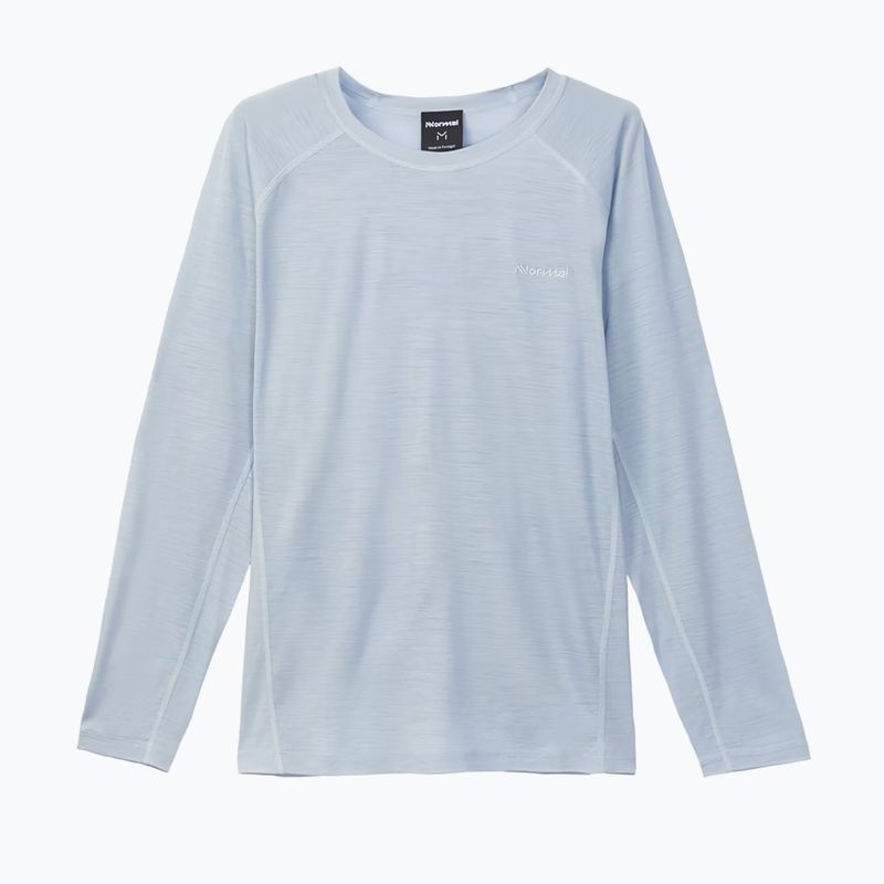 Dámské běžecké tričko Longsleeve NNormal Merino blue 5