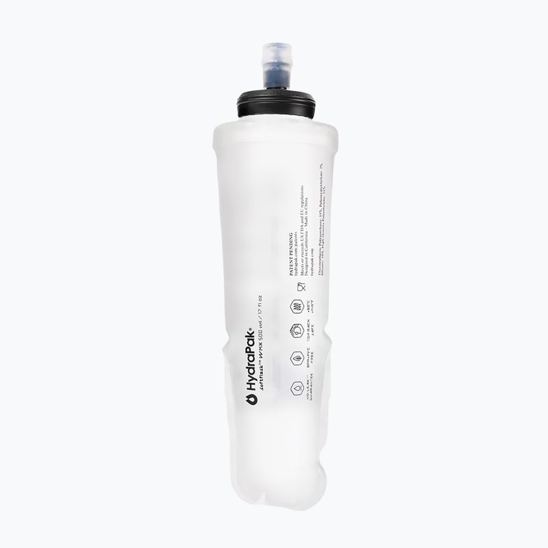 Běžecká láhev na vodu NNormal Water Flask 500 ml transparent 2