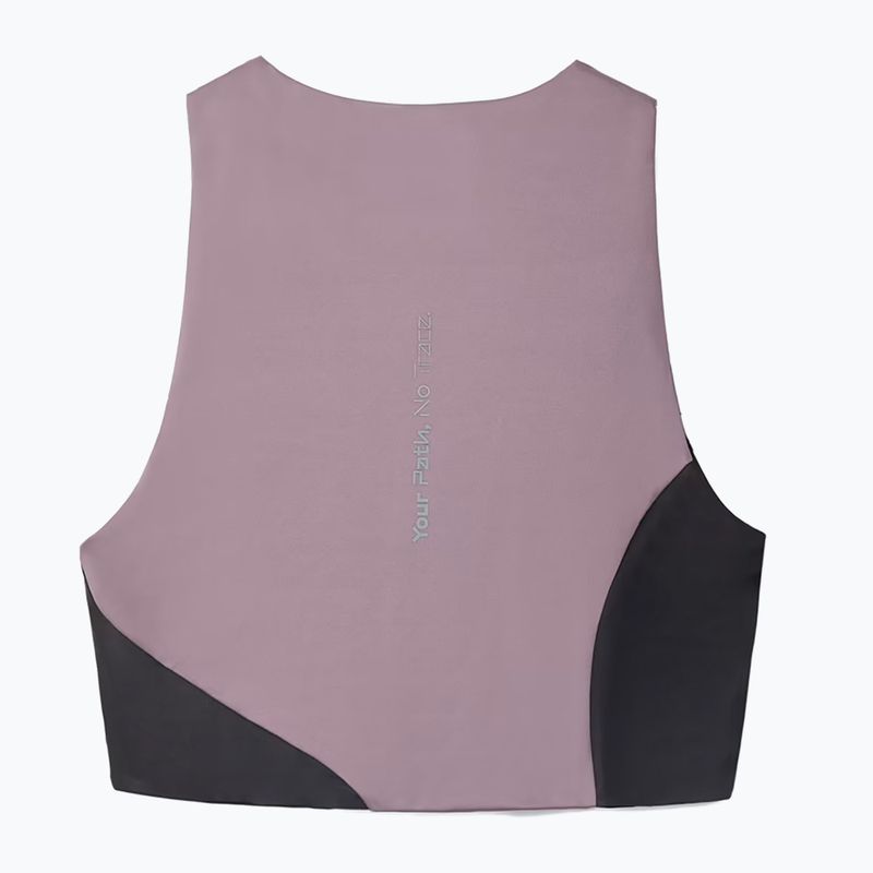 Dámské běžecké tílko tank topNNormal Trail Cropped Top purple 7