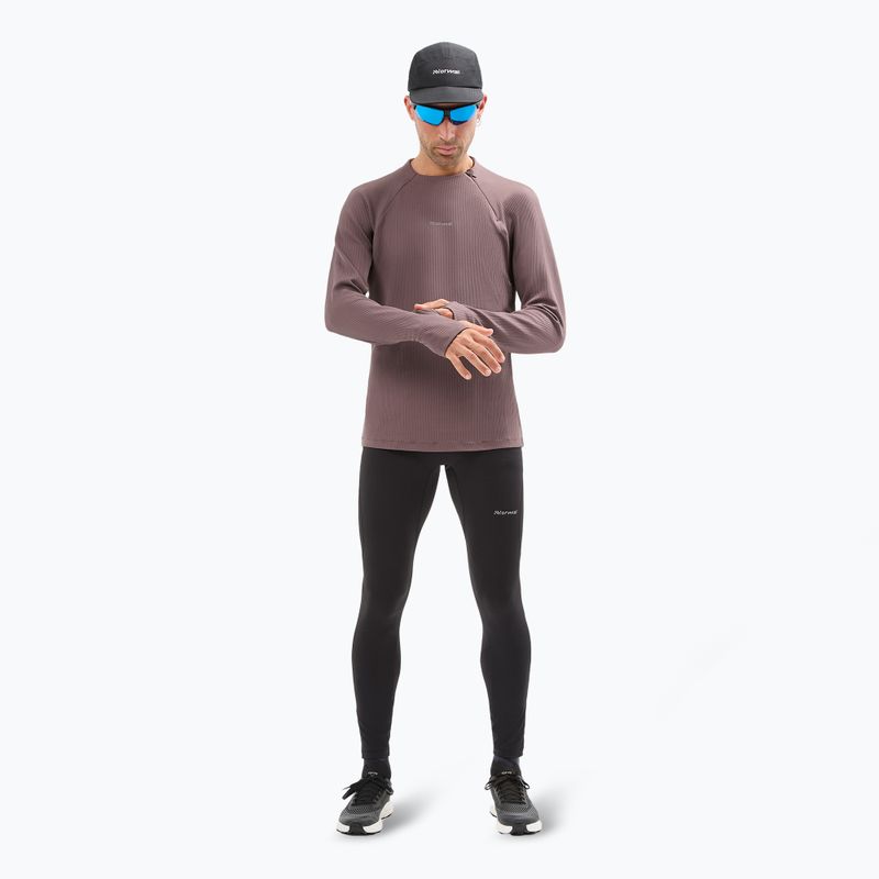 Pánské běžecké tričko longsleeve  NNormal Trail purple 2