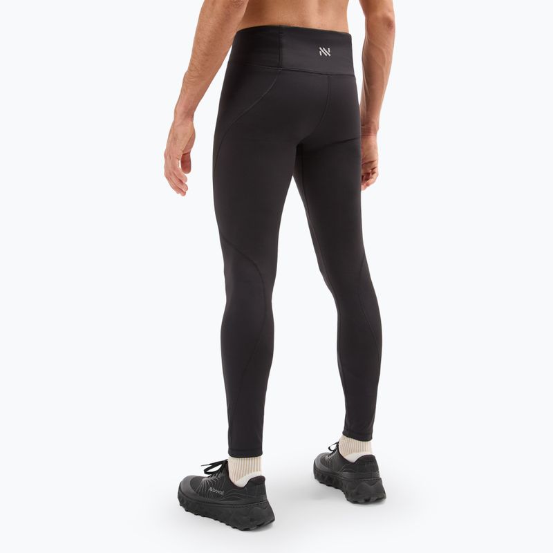 Pánské běžecké legíny NNormal Active black  3