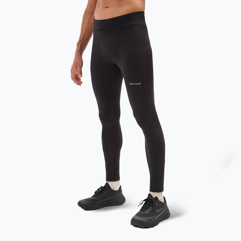 Pánské běžecké legíny NNormal Active black  4